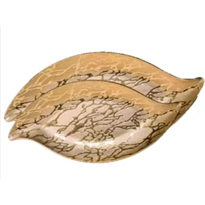 اشکی دو پارچه طلایی لورنزا