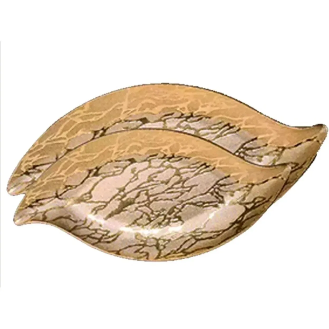 اشکی دو پارچه طلایی لورنزا