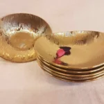 پیاله مهدیس مرمر طلایی لورنزا